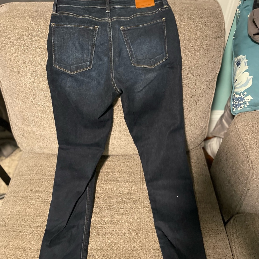 Worn since fit great down sizing and getting organized!